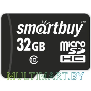 Карта памяти Smartbuy microSDHC SB32GBSDCL10-00LE 32GB